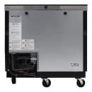 Turbo Air TBC-36SB-N6 36 3/4" Forced Air Bottle Cooler - Holds (288) 12 oz Bottles, Black, 115v thumbnail 2