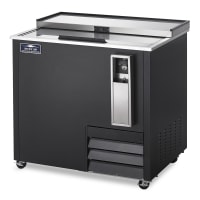 Turbo Air TBC-36SD-N6 36 3/4" Forced Air Bottle Cooler - Holds (288) 12 oz Bottles, Stainless, 115v thumbnail 2