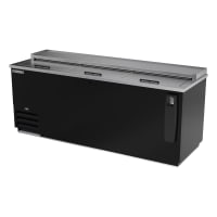 Turbo Air TBC-80SB-N 80 1/2" Forced Air Bottle Cooler - Holds (739) 12 oz Bottles, Black, 115v thumbnail 5