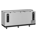 Turbo Air TBC-80SD-N 80 1/2" Forced Air Bottle Cooler - Holds (739) 12 oz Bottles, Stainless, 115v thumbnail 3