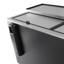 Turbo Air TBC-95SB-N 95" Forced Air Bottle Cooler - Holds (912) 12 oz Bottles, Black, 115v thumbnail 3