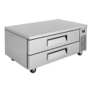 Turbo Air TCBE-52SDR-N 52 1/4" Super Deluxe Chef Base w/ (2) Drawers - 115v thumbnail 3