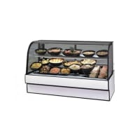 Turbo Air TCDD-36H-W-N 36-1/2" Full Service Deli Case w/ Curved Glass - (3) Levels, 115v thumbnail 2