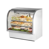 Turbo Air TCDD-48H-W-N 48-1/2" Full Service Deli Case w/ Curved Glass - (3) Levels, 115v thumbnail 2