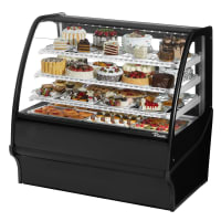 Turbo Air TCGB-48-W-N 48 1/2" Full Service Bakery Display Case w/ Curved Glass - (3) Levels, 115v thumbnail 2