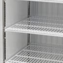 Turbo Air TGF-49FB-N 54 3/8" Two Section Display Freezer w/ Swing Doors - Bottom Mount Compressor, Black, 115v thumbnail 5