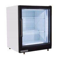Turbo Air TGF-5SD-N 25" Countertop Freezer w/ Front Access - Swing Door, Black, 115v thumbnail 2