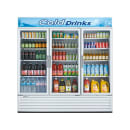 Turbo Air TGM-72RS-N 78" TGM Series Three Section Glass Door Merchandiser - (3) Left/Right Hinge Doors, White, 115v thumbnail 2