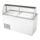Turbo Air TIDC-70W-N 68" Stand Alone Ice Cream Freezer w/ (12) 3 gal Capacity, 115v thumbnail 3
