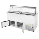 Turbo Air TIDC-70W-N 68" Stand Alone Ice Cream Freezer w/ (12) 3 gal Capacity, 115v thumbnail 5