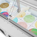 Turbo Air TIDC-91W-N 89" Stand Alone Ice Cream Freezer w/ 16 Tub Capacity, 115v thumbnail 8