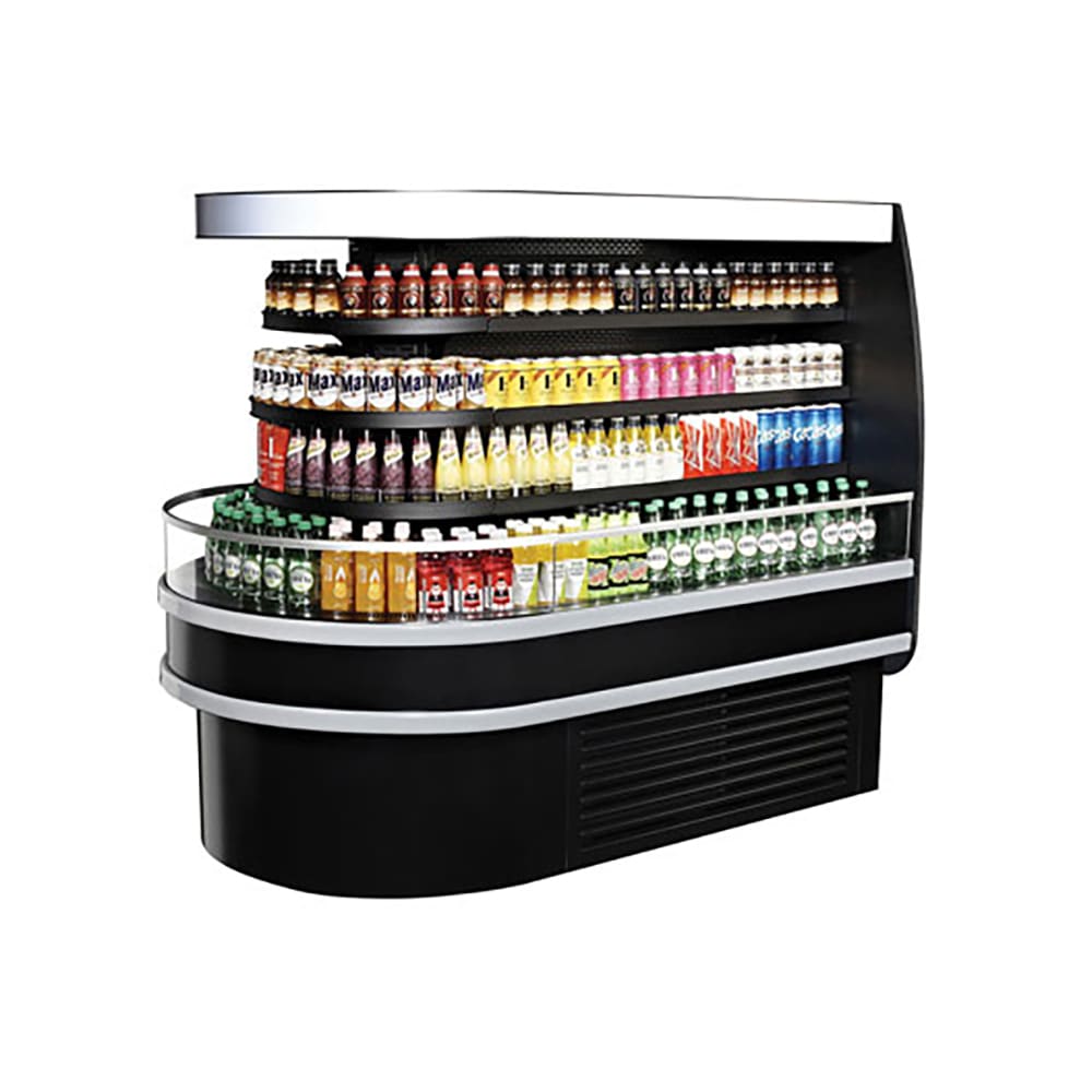 Turbo Air TIOM-48RSB-N 48" Horizontal Island Open Air Cooler w/ (4) Levels, 220v/1ph