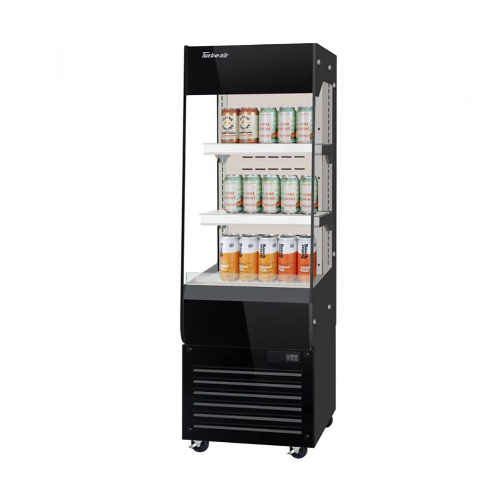 Turbo Air TOM20-60N-B 19 5/8" Vertical Open Air Cooler w/ (3) Levels, 115v