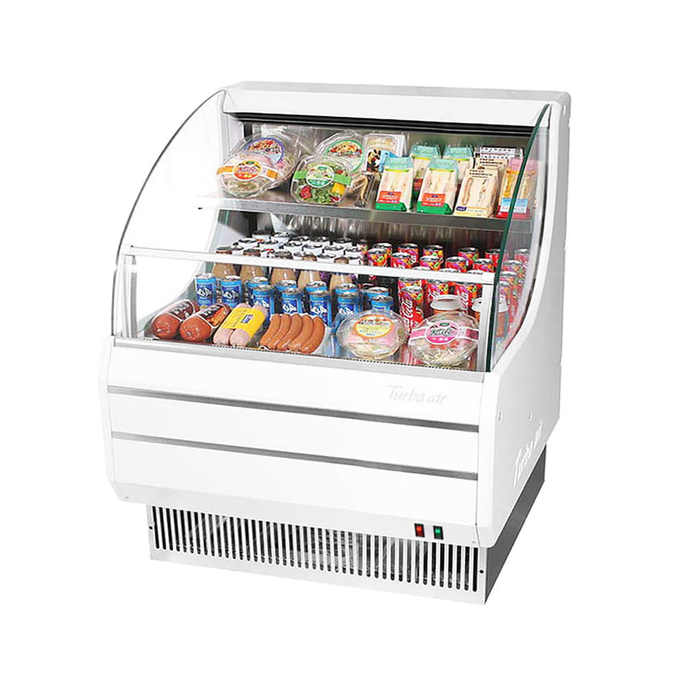 Turbo Air TOM-30LW-N 28" Horizontal Open Air Cooler w/ (2) Levels, 115v