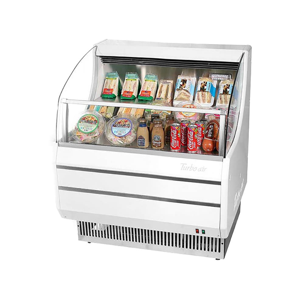 Turbo Air TOM-30SW-N 28" Horizontal Open Air Cooler w/ (3) Levels, 115v