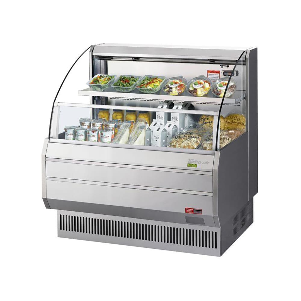 Turbo Air TOM-40LS-N 39 1/8" Horizontal Open Air Cooler w/ (2) Levels, 115v