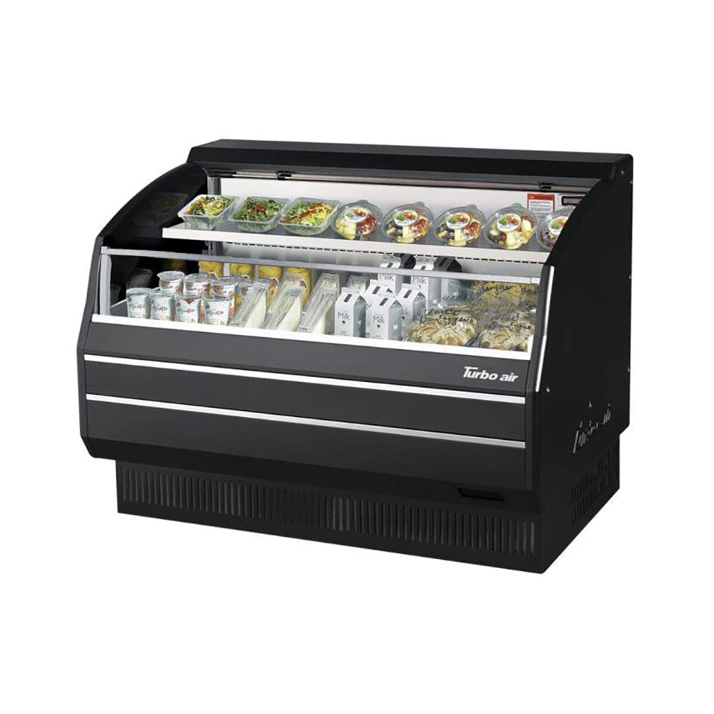 Turbo Air TOM-50LB-SP-N 50 7/8" Horizontal Open Air Cooler w/ (2) Levels, 115v