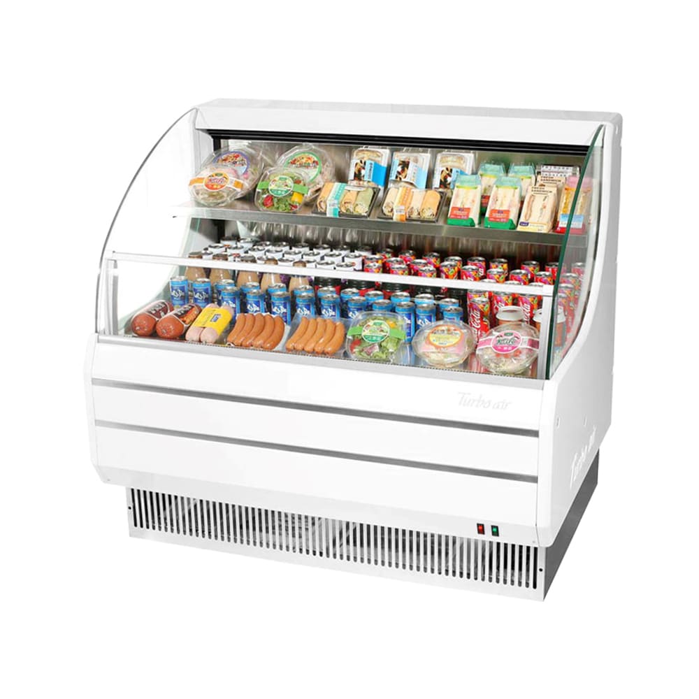 Turbo Air TOM-50LW-N 50" Horizontal Open Air Cooler w/ (2) Levels, 115v