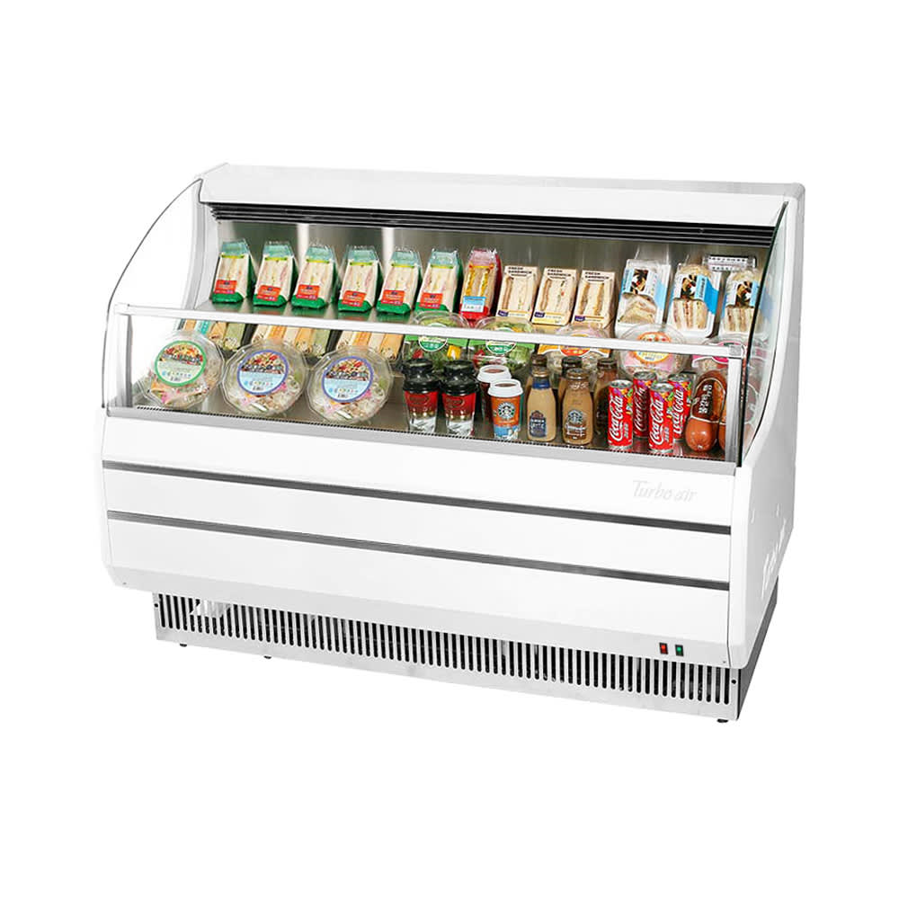 Turbo Air TOM-50SW-N 50 3/4" Horizontal Open Air Cooler w/ (3) Levels, 115v