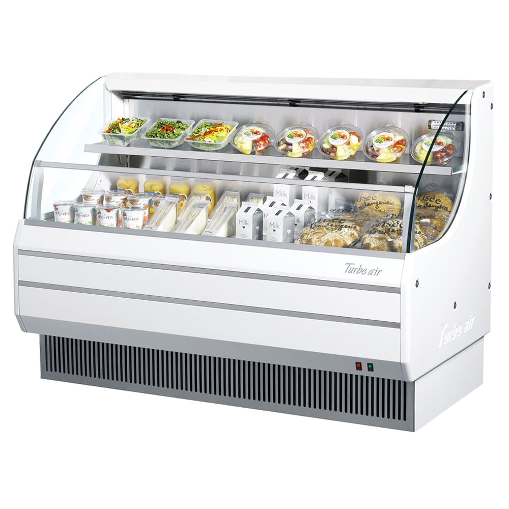 Turbo Air TOM-60LW-N 63 1/4" Horizontal Open Air Cooler w/ (2) Levels, 115v