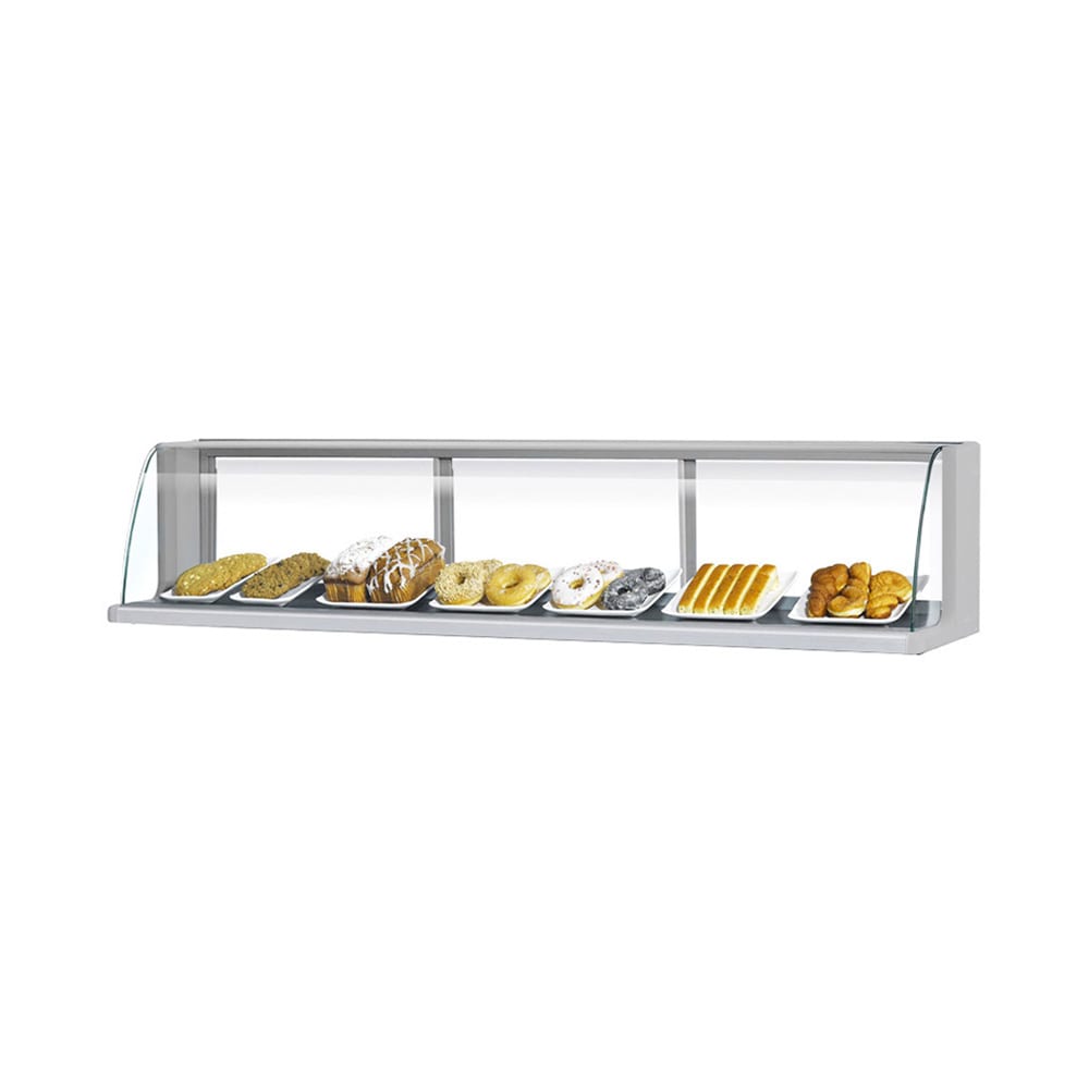 Turbo Air TOMD-30LS 28" Low Top Dry Display Case for TOM-30S/L, Stainless Steel
