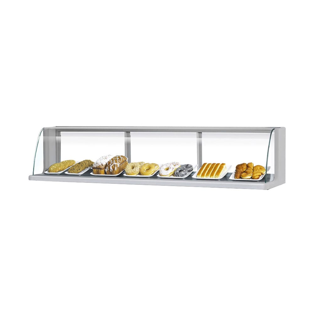 Turbo Air TOMD-40LS 39" Low Top Dry Display Case for TOM-40S/L, Stainless Steel