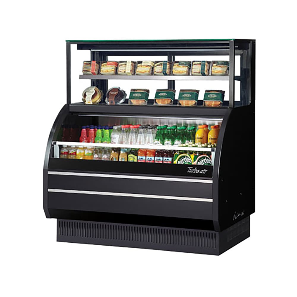 Turbo Air TOM-W-60SB-UF-N 62" Horizontal Open Air Cooler w/ (4) Levels, 115v