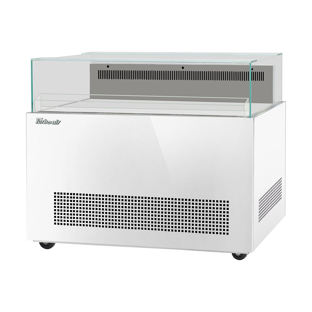 Turbo Air TOS-50NN-W 50-1/4" Horizontal Open Air Sandwich & Cheese Merchandiser w/ (1) Level, 115v