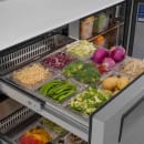 Turbo Air TPR-67SD-D2-N 67" Super Deluxe Pizza Prep Table w/ Refrigerated Base, 115v thumbnail 16