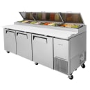 Turbo Air TPR-93SD-N 93" Super Deluxe Pizza Prep Table w/ Refrigerated Base, 115v thumbnail 2