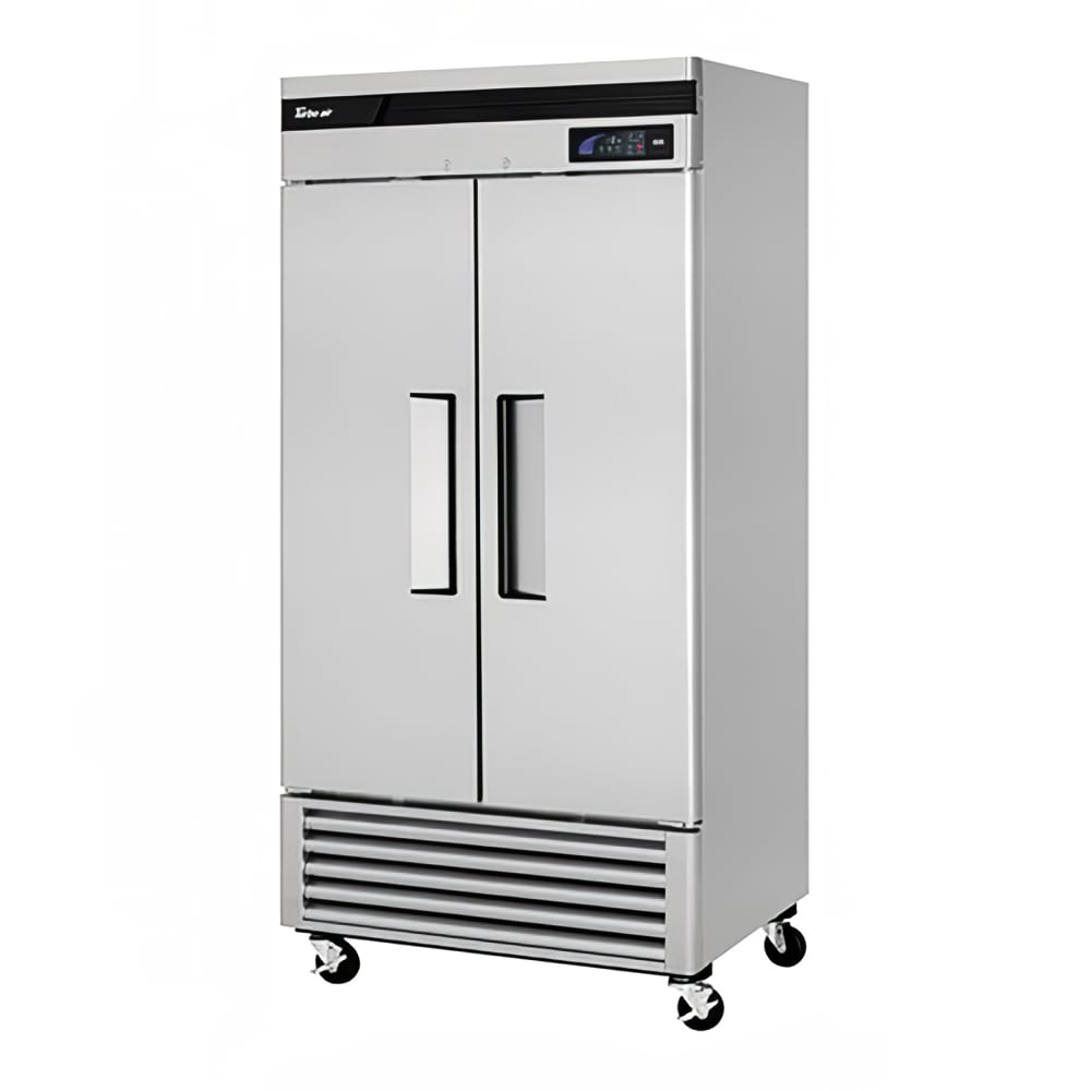 Turbo Air TSF-35SDN-N 39 1/2" Super Deluxe Two Section Reach In Freezer, (2) Left/Right Hinge Solid Doors, 115v