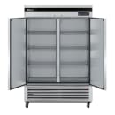 Turbo Air TSF-49SD-N 54 3/8" Super Deluxe Two Section Reach In Freezer, (2) Left/Right Hinge Solid Doors, 115v thumbnail 3