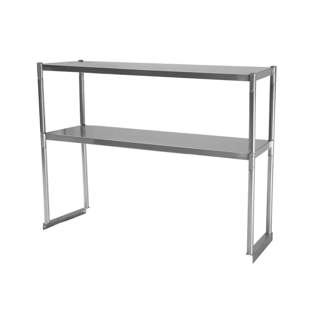 Turbo Air TSOS-4R 4 Ft Stainless Steel Over Shelf For U / C