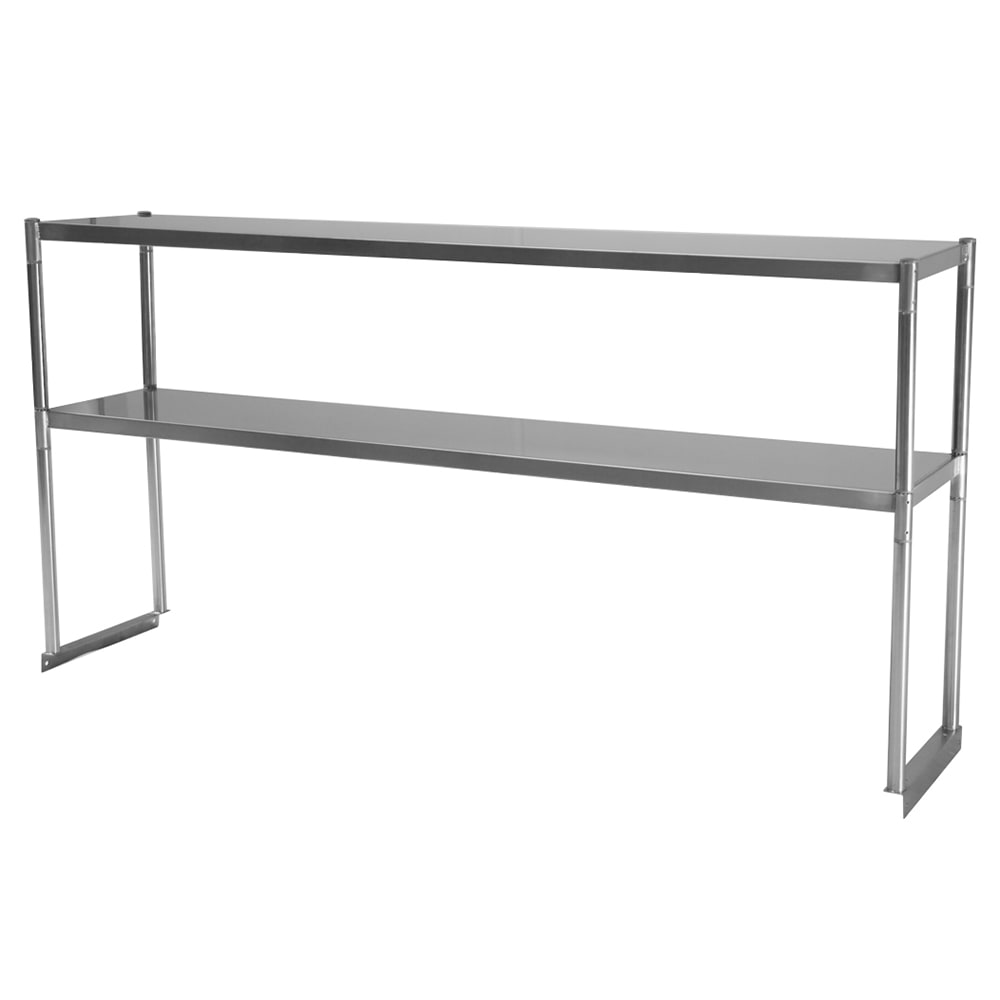 Turbo Air TSOS-5R 5 Ft Stainless Steel Over Shelf For U / C