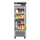 Turbo Air TSR-23GSD-N6 27" One Section Reach In Refrigerator, (1) Right Hinge Glass Door, 115v thumbnail 2
