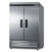 Turbo Air TSR-49SD-N6 54 3/8" Two Section Reach In Refrigerator, (2) Left/Right Hinge Solid Doors, 115v thumbnail 13