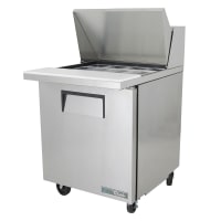 Turbo Air TST-28SD-12-N 27" Super Deluxe Mega Top Sandwich/Salad Prep Table w/ Refrigerated Base, 115v thumbnail 4