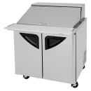 Turbo Air TST-36SD-15-N6 36" Super Deluxe Mega Top Sandwich/Salad Prep Table w/ Refrigerated Base, 115v thumbnail 2