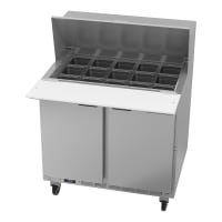 Turbo Air TST-36SD-15-N6 36" Super Deluxe Mega Top Sandwich/Salad Prep Table w/ Refrigerated Base, 115v thumbnail 8