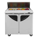 Turbo Air TST-36SD-N6 36" Super Deluxe Sandwich/Salad Prep Table w/ Refrigerated Base, 115v thumbnail 4
