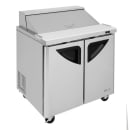 Turbo Air TST-36SD-N6 36" Super Deluxe Sandwich/Salad Prep Table w/ Refrigerated Base, 115v thumbnail 5