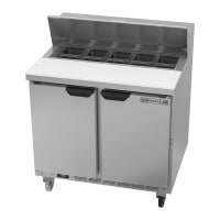 Turbo Air TST-36SD-N6 36" Super Deluxe Sandwich/Salad Prep Table w/ Refrigerated Base, 115v thumbnail 7