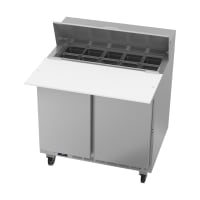 Turbo Air TST-36SD-N6 36" Super Deluxe Sandwich/Salad Prep Table w/ Refrigerated Base, 115v thumbnail 8
