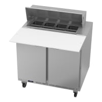 Turbo Air TST-36SD-N6 36" Super Deluxe Sandwich/Salad Prep Table w/ Refrigerated Base, 115v thumbnail 9