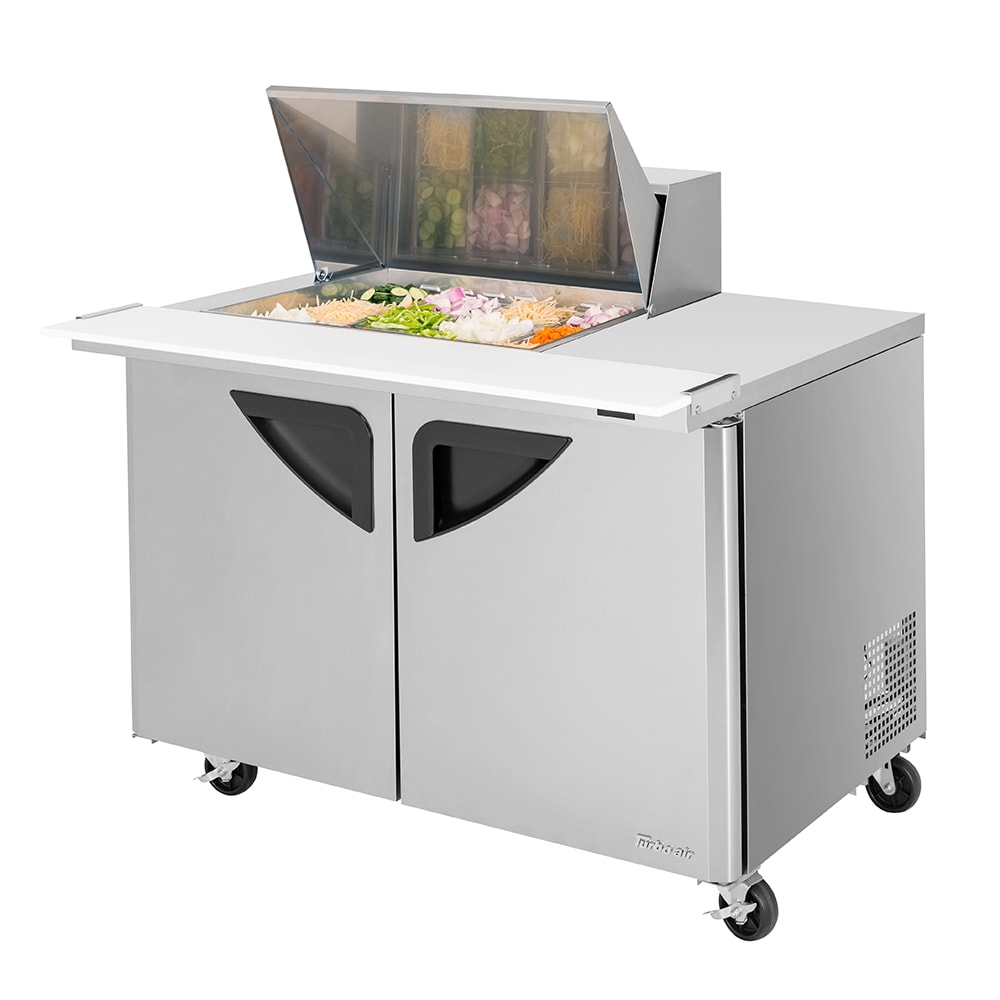 Turbo Air TST-48SD-12M-N 48 1/4" Super Deluxe Mega Top Sandwich/Salad Prep Table w/ Refrigerated Base, 115v