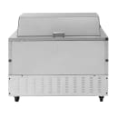 Turbo Air TST-48SD-18-N-DS 48 1/4" Super Deluxe Mega Top Dual Sided Sandwich/Salad Prep Table w/ Refrigerated Base, 115v thumbnail 7