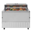 Turbo Air TST-48SD-18-N-DS 48 1/4" Super Deluxe Mega Top Dual Sided Sandwich/Salad Prep Table w/ Refrigerated Base, 115v thumbnail 8