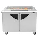 Turbo Air TST-48SD-18-N-GL 48" Super Deluxe Mega Top Sandwich/Salad Prep Table w/ Refrigerated Base, 115v thumbnail 5