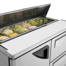 Turbo Air TST-48SD-D2-N 48 1/4" Super Deluxe Sandwich/Salad Prep Table w/ Refrigerated Base, 115v thumbnail 10