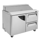 Turbo Air TST-48SD-D2-N 48 1/4" Super Deluxe Sandwich/Salad Prep Table w/ Refrigerated Base, 115v thumbnail 6